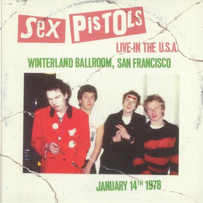 Sex Pistols - Live In The U.S.A. (Winterland Ballroom, San Francisco) (January 14th 1978) (LP, blue vinyl)