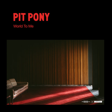 Pit Pony - World To Me (LP, transparent gold vinyl)