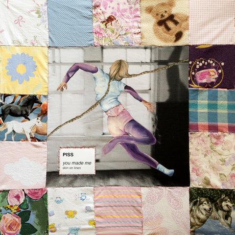 PISS - you made me / skin on linen (LP, Loser Edition baby pink vinyl)