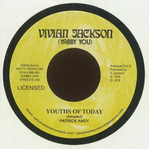 Patrick Andy - Youths Of Today (7")