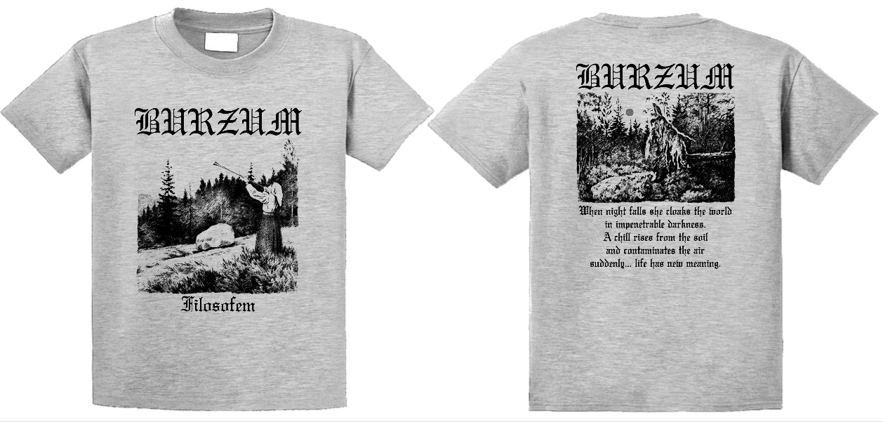 Burzum T Shirt Anthology 2018 Album Cover Band Logo Nuovo Ufficiale Uomo Nero Size S Burzum T Shirt Anthology 2018 Album Cover Band Logo Nuovo Ufficiale Uomo Nero Size S