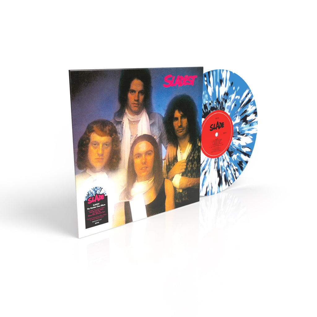 Slade - Sladest (LP, transparent blue, black and white splatter vinyl)