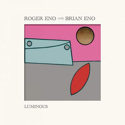 Roger Eno & Brian Eno - Luminous (LP, Sun Yellow vinyl/alt artwork)