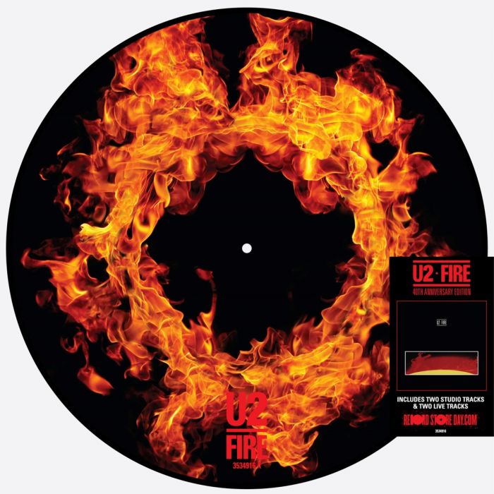 SALE: U2 - Fire (12" Picture Disc) was £22.99