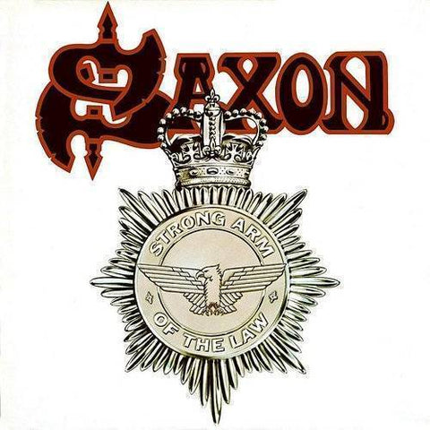 Saxon - Strong Arm Of The Law (LP, Ltd, Red, White & Black splatter vinyl)