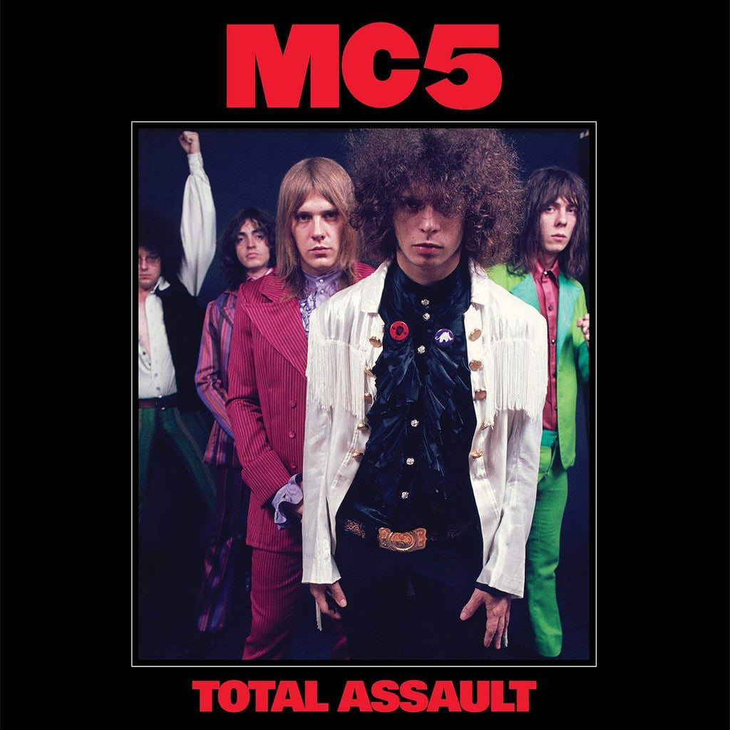 MC5 - Total Assault (3xLP Boxset, Red/White/Blue Coloured Vinyl)