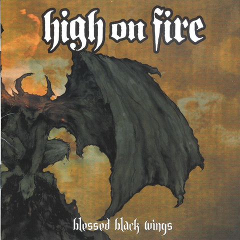 High On Fire - Blessed Black Wings (2xLP, orange cloudy vinyl)