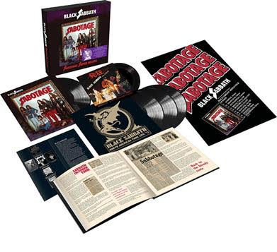 SALE: Black Sabbath - Sabotage Super Deluxe (4LP + 7" Boxset) was £124.99