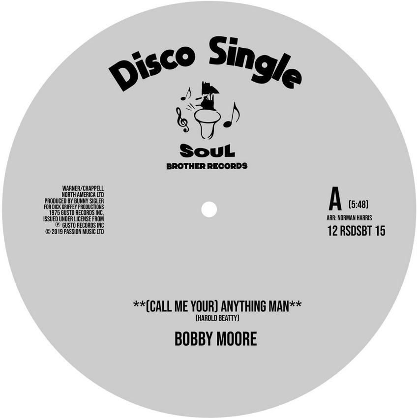 [RSD20] Bobby Moore / Sweet Music - (Call Me Your) Anything Man) (12")