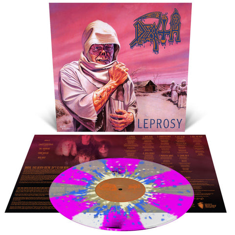 Death - Leprosy (LP, Clear w/ Pinwheels & Splatter)