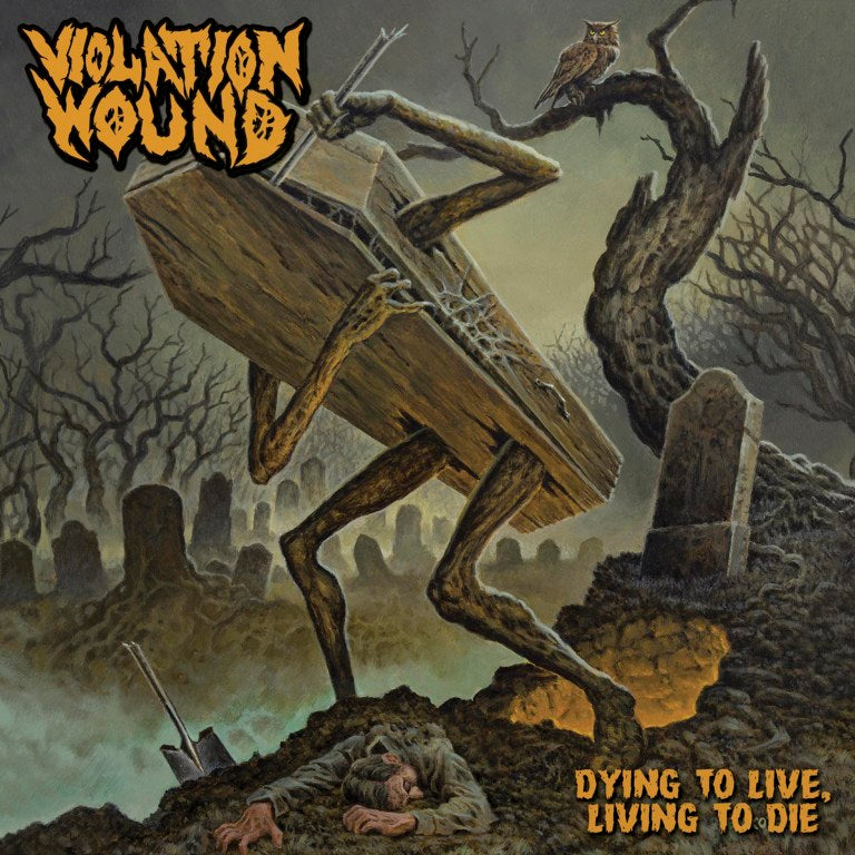 Violation Wound - Dying To Live, Living To Die (CD, Digipak)