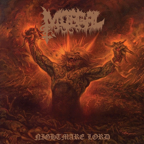 Morgal - Nightmare Lord (LP,gold/heavy black splatter vinyl)