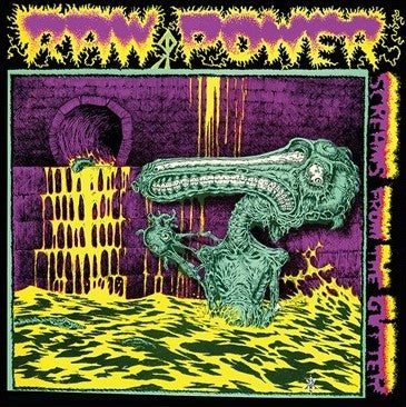 Raw Power - Screams From The Gutter (LP, white and purple splatter vinyl)