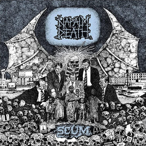 Napalm Death - Scum (LP, Remaster w/ Blue Cover)