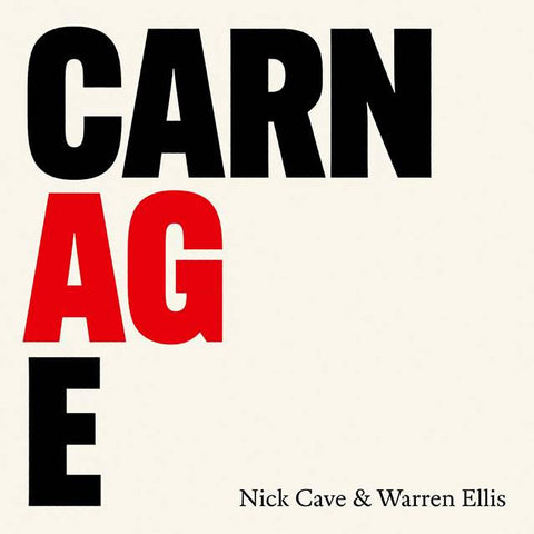 Nick Cave & Warren Ellis - Carnage (LP)