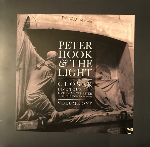 Peter Hook And The Light ‎– Closer Live Tour 2011 Live In Manchester Volume One LP [RSD17]