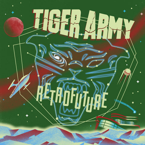 Tiger Army - Retrofuture (LP, Ltd. Indie Excl. Green/Red Splatter Vinyl)