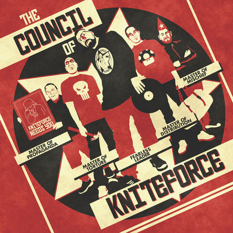 Paul Bradley, Luna-C & Lowercase, Idealz, Saiyan & Cru-L-T - The Council Of Kniteforce (12")