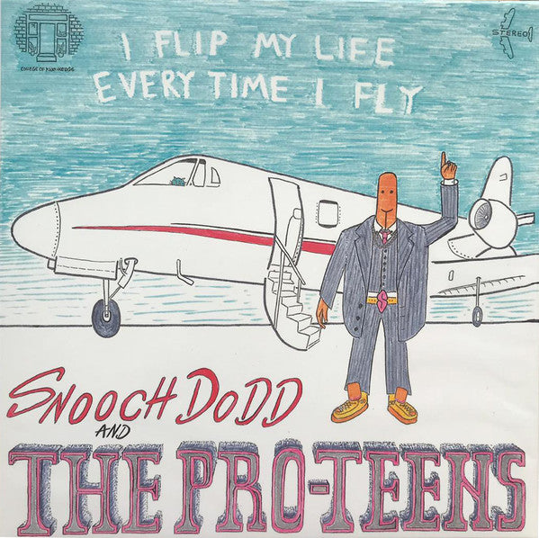 SALE: The Pro-Teens - I Flip My Life Every Time I Fly (LP, Orange Vinyl) was £22.99