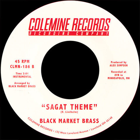 Black Market Brass ‎– Chemical Plant Zone / Sagat Theme (7")