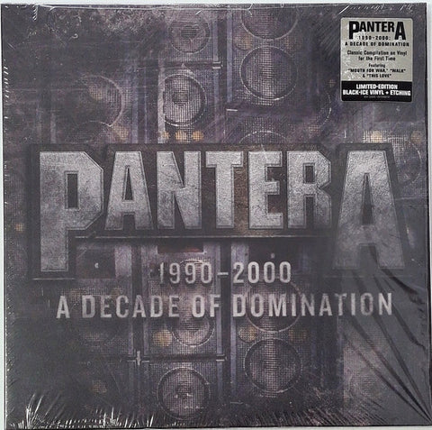 SALE: Pantera - 1990-2000: A Decade Of Domination (2xLP, 'black ice transparent') was £28.99
