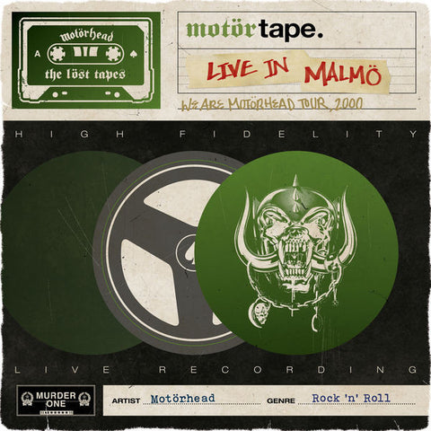 [Black Friday 2022] Motörhead - The Löst Tapes Vol. 3 [Live In Malmö 2000] (2xLP, Green)
