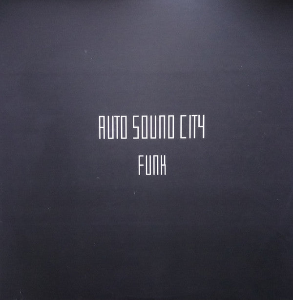 Auto Sound City - Funk (2xLP)