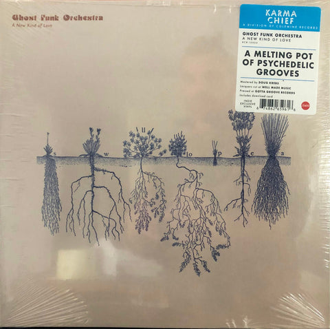 Ghost Funk Orchestra - A New Kind Of Love (LP, Transparent Red)