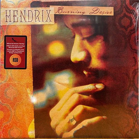 Jimi Hendrix - Burning Desire (2xLP, Ltd Orange and Red Trans. Vinyl)
