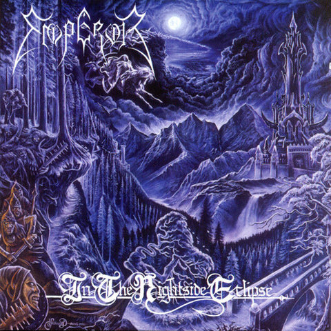 Emperor - In The Nightside Eclipse (LP, Black/White/Blue Swirl)