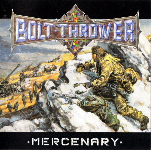 Bolt Thrower - Mercenary (LP, snow slush white marbled vinyl)
