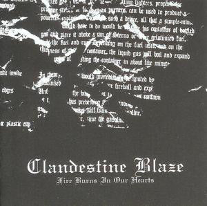 Clandestine Blaze - Fire Burns In Our Hearts (CD)