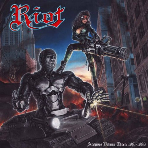 Riot - Archives Volume 3: 1987-1988 (2xLP, Red Vinyl +DVD)