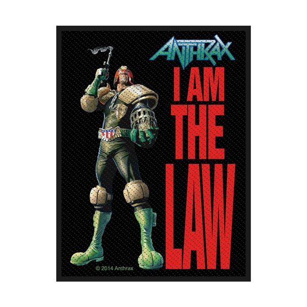 Anthrax - I Am The Law (Patch)