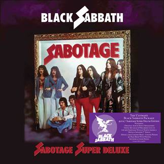 SALE: Black Sabbath - Sabotage Super Deluxe (4LP + 7" Boxset) was £124.99