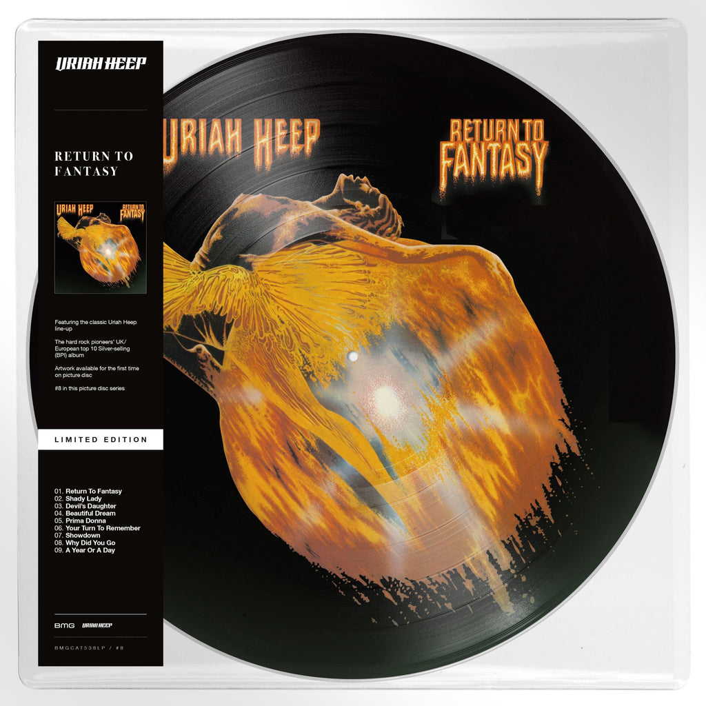 SALE: Uriah Heep - Return To Fantasy (LP, Picture Disc) was £24.99