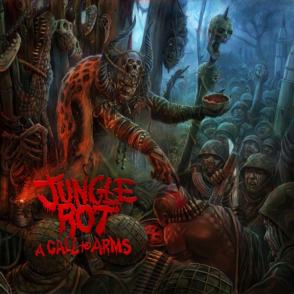 Jungle Rot - A Call To Arms (LP, blood red blend vinyl)