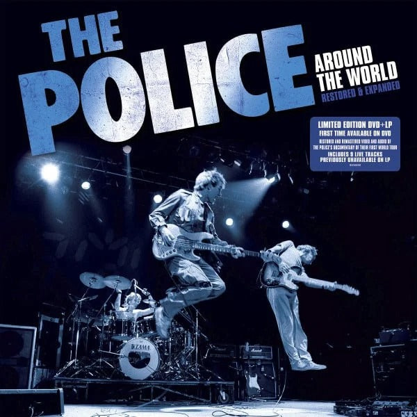The Police - Around The World: Restored & Expanded (LP+DVD, blue vinyl)