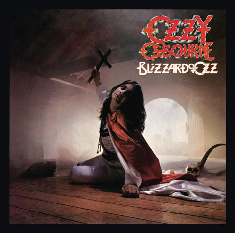 Ozzy Osbourne - Blizzard Of Ozz (LP, silver with red swirl vinyl)