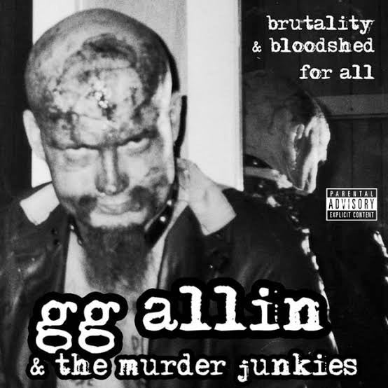 GG Allin & The Murder Junkies - Brutality & Bloodshed For All (LP, coloured vinyl)