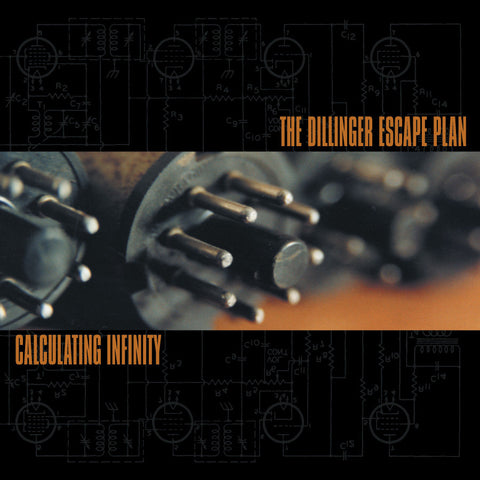 The Dillinger Escape Plan - Calculating Infinity (LP, orange crusher with black spinners vinyl)
