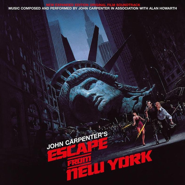 John Carpenter - Escape From New York OST (2xLP, transparent blue vinyl)