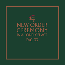 New Order - Ceremony (12", green cover)