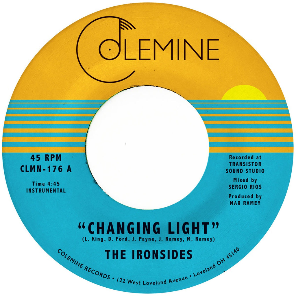 The Ironsides - Changing Light (7", opaque blue vinyl)