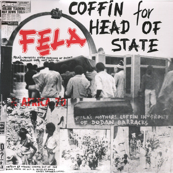 Fela Kuti & Afrika 70 - Coffin For Head Of State (LP)