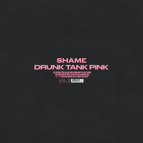 SALE: Shame - Drunk Tank Pink (2xLP, deluxe edition, crystal clear vinyl) was £29.99