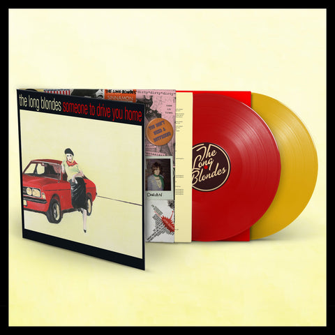 SALE: The Long Blondes - Someone To Drive You Home: 15th Anniversary Edition (2xLP, Red + Yellow Vinyl) was £22.99
