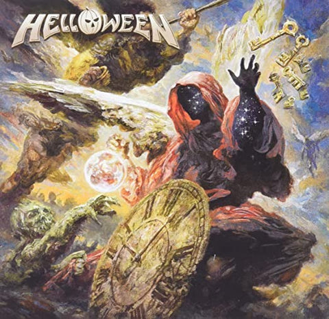 Helloween - s/t (LP, white/brown propeller vinyl)