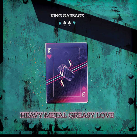 SALE: King Garbage - Heavy Metal Greasy Love (LP, opaque white vinyl) was £22.99