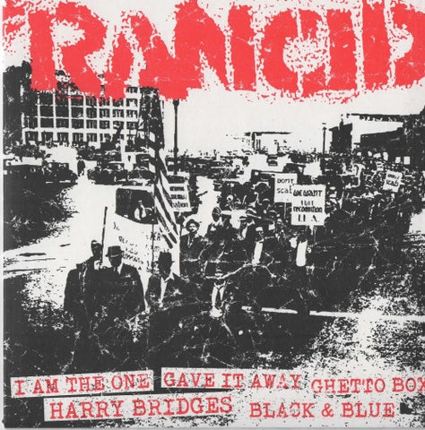 Rancid - I Am The One/Gave It Away/Ghetto Box/ Harry Bridges/Black & Blue (7")